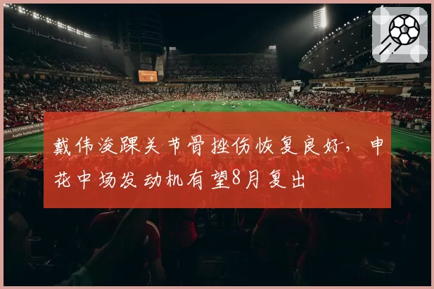 戴伟浚踝关节骨挫伤恢复良好，申花中场发动机有望8月复出